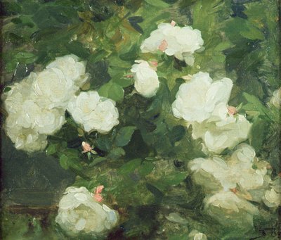 White Roses by Frank Bramley